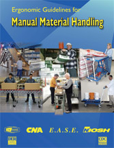 Ergonomic Guidelines for Manual Material Handling - cover page