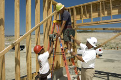 All persons using portable ladders must be trained on ladder safety (as per T8CCR 3203 � the Injury and Illness Prevention Program).