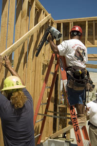 Selecting the correct ladder depends on the specific job and work being performed.