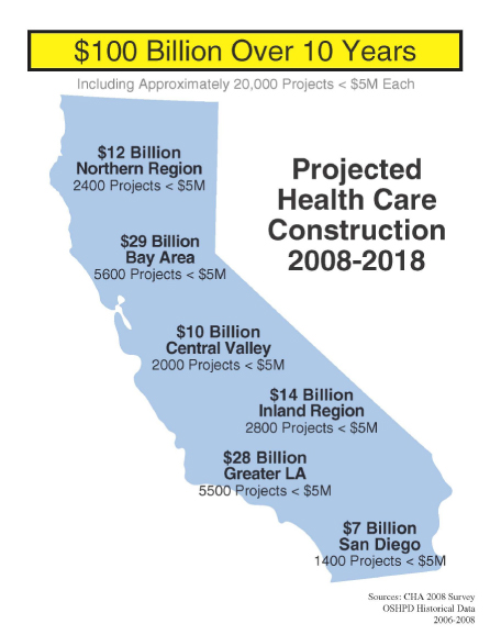 HCC Projects CA Map