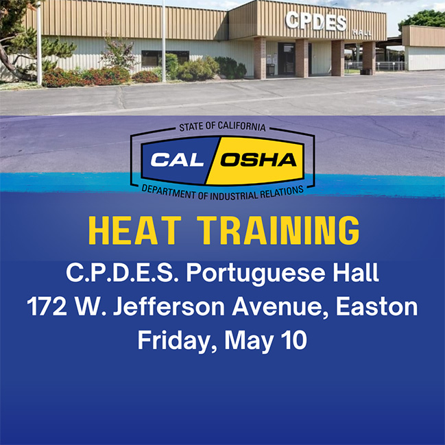 Heat training - Fresno