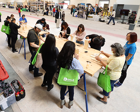 women in construction event