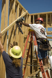 When working on ladders always face the ladder and keep 3 alternate contact points (two feet and one hand or two hands and one foot).