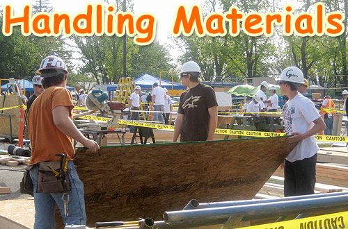 Youth in Construction - Handling Material