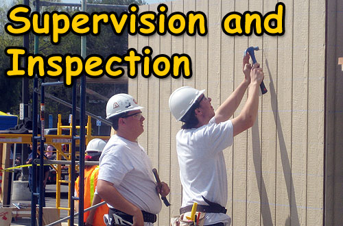 Supervision of Youth in Construction