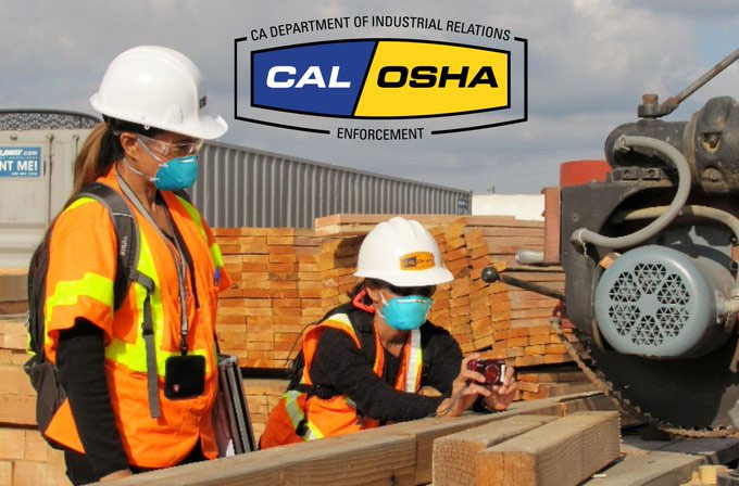 Cal/OSHA Field Inspectors on the job.