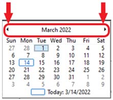 EAMS Calendar image