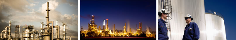 oil refineries