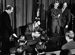 President Nixon signs making Federal OSHA the law.  Allows for creation of Cal/OSHA.